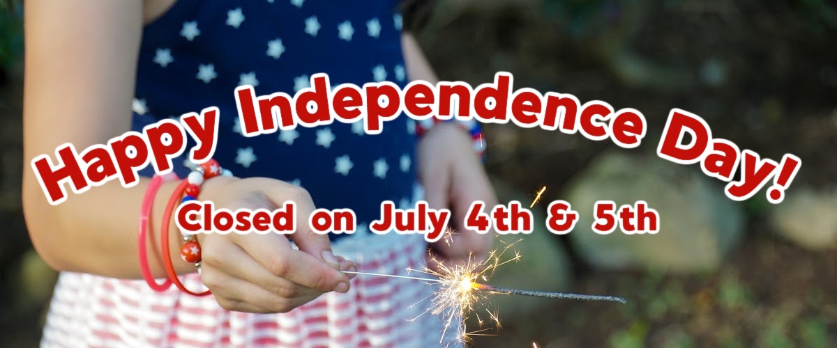 Closed 4th and 5th of July Sparklers on fire
